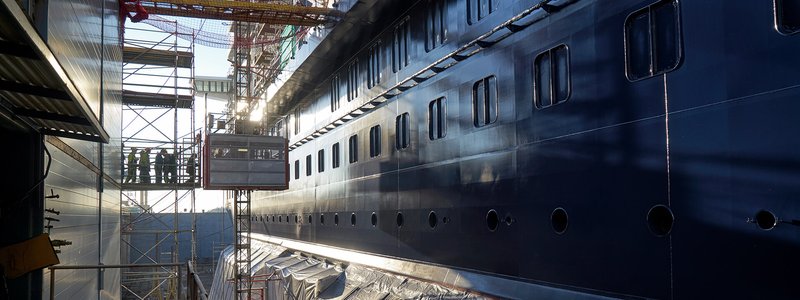 Laivanrakennuksen alihankintatyöt ja materiaalit