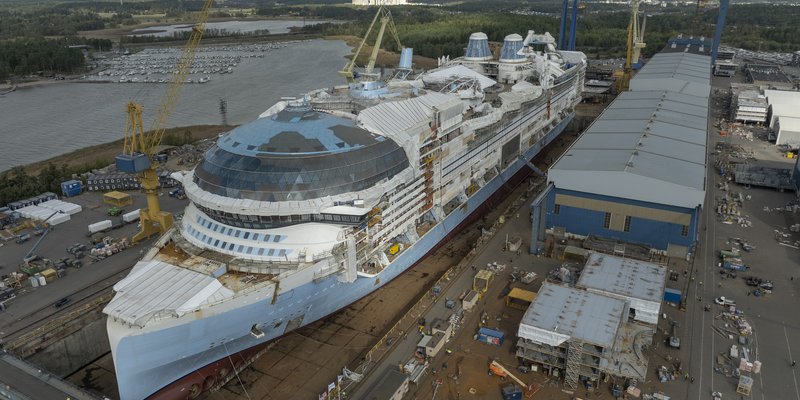 Star of the Seas dry dock